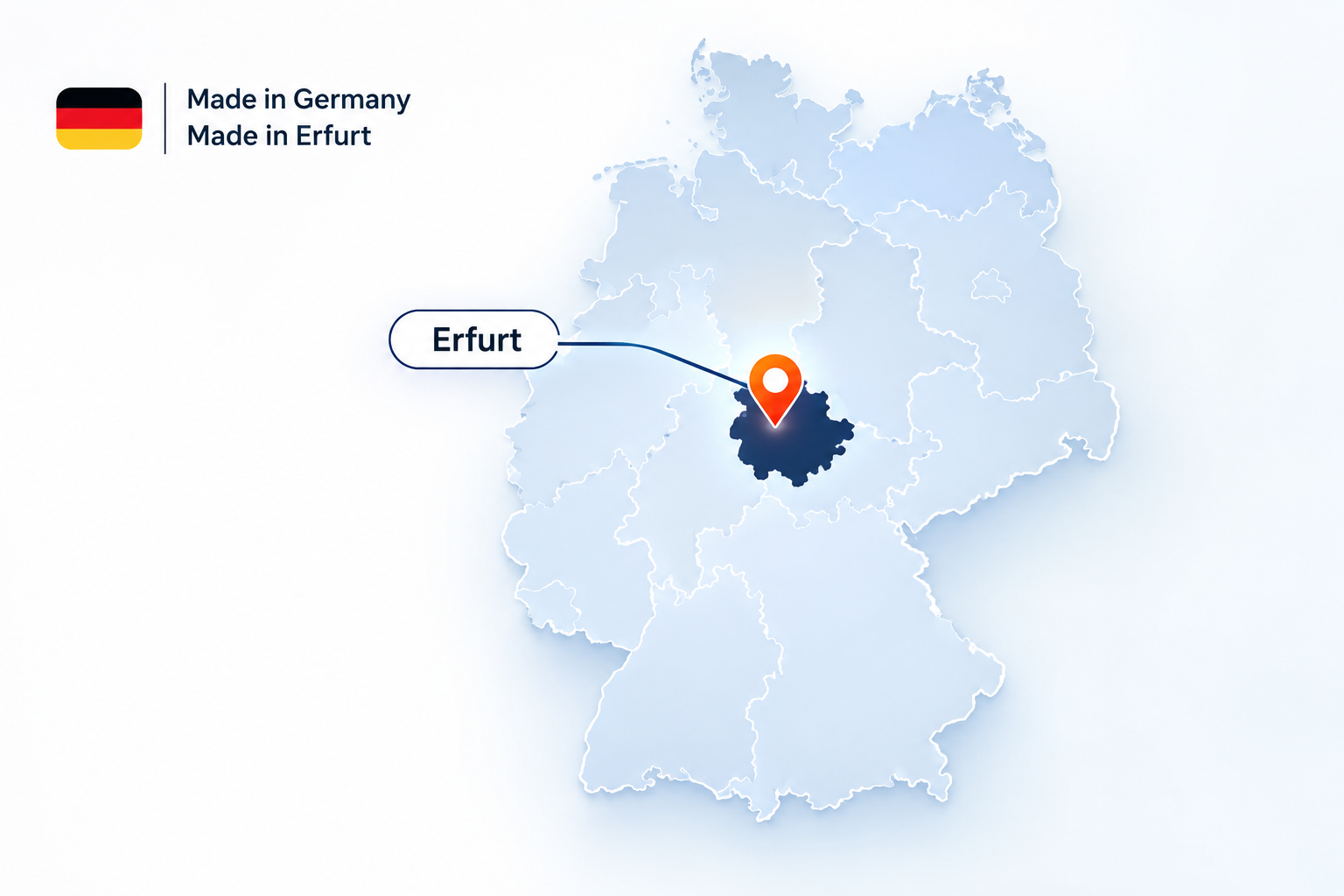 Made in Erfurt Germany